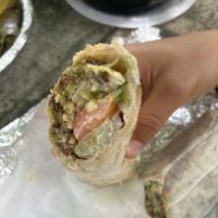 falafel wrap   at Little Aladdin in Mansfield