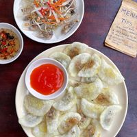 Fried dumplings at Chay Corner in Hue