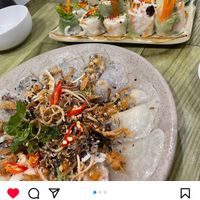 Summer rolls at Chay Corner in Hue