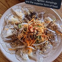 Mix dumplings at Chay Corner in Hue