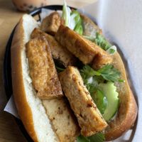 Tofu banh mi  at Bep Vietnamese Kitchen in Holly Springs