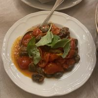 Bread olive gnocchi - what is this heaven?    at Ristorante Casa Nova in Alberobello