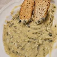 Puré di Fave  at Ristorante Casa Nova in Alberobello