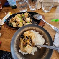 Tofu aux champignons at Délices d'Asie in Castres