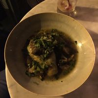 Interesting cabbage rolls stuffed with mushrooms  #Veganuary at Persil in Paris