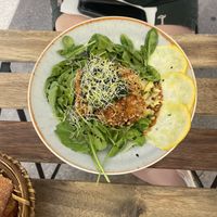 Plant-based arancini   at Persil in Paris