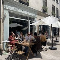 Outside  at Persil in Paris