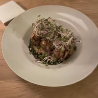 Lentil croquetas   at Persil in Paris