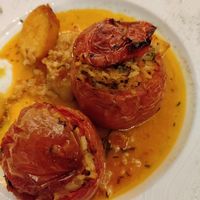  at Ouzeri in Santorini