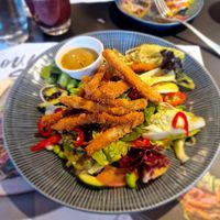 Vegan Tempeh Katsu Salad at Wagamama - Valley Centertainment in Sheffield