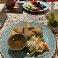 Vegetable samosa  at Taj in Krakow