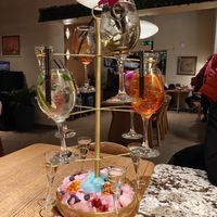 Drink tower at Taj in Krakow