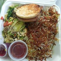 Vegan scramble at Moon Rise Cafe in Lakewood