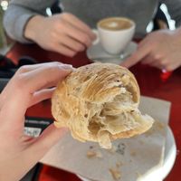 Vegan croissant  at Illy Caffè in Venice