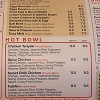  at Elie's Cafe in North London