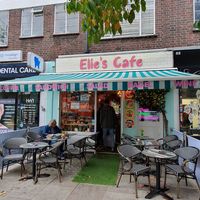  at Elie's Cafe in North London