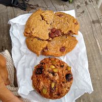 Salted chocolate chip and muffin at Soto's True Earth Market in Cambria