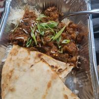 Eggplant vindaloo....so good at Abroad in Orleans