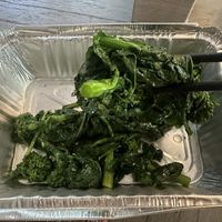 Vegan broccoli rabe  at Abroad in Orleans