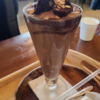 Chocolate smoothie parfait at 2525 Homemade Cafe in Fujisawa