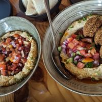 Falafel balls at Lula Casco in Panama City