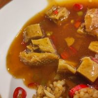 Mock duck close up at Shantung in Jakarta