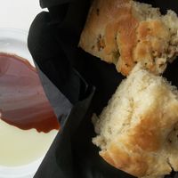 focassia at La Spiaggia Ristorante in Ocean Shores