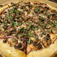 Italian sausage. at Jug Band Coffee and Tea in Long Beach