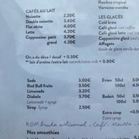 Oat milk extra😒 at Pista Cycling Café in Bedoin