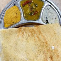 Plain dosa  at Pure Saiva in Petaling Jaya