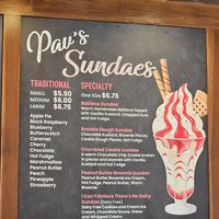  at Pav's Creamery in Uniontown