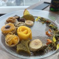 The sweets plate of Blooming Afternoon Tea Summer 2025  at OASIS GARDEN in Tokyo