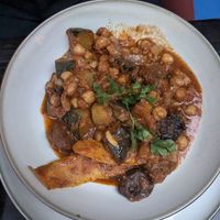 Maghrebinisches Kichererbsenragout at Das Jetzt in Vienna