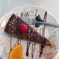 hazelnut cake 4,90€ at Mademoiselle Gourmet Café in Hildesheim
