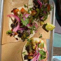Tacos at The Mexican in Ware
