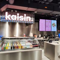 Poké bowl place at Kaisin in Zurich