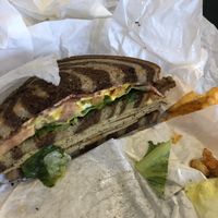   at Ben & Esther's Vegan Jewish Deli in Oceanside