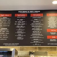   at Ben & Esther's Vegan Jewish Deli in Oceanside