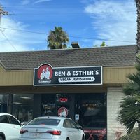 Storefront  at Ben & Esther's Vegan Jewish Deli in Oceanside