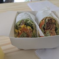 Taco wrap at Island Sips Juice & Salads in Lauderhill