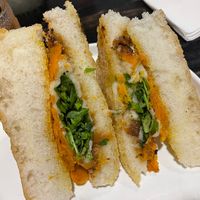 Butternut Apricot Grilled Cheese- made vegan & gf  at Blackie's in Smithfield