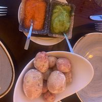 Canarian potatoes  at Amalfi in Tenerife