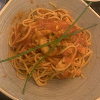 Vegan pasta  at Amalfi in Tenerife