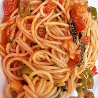 Pomodoro with spice.   at Il Tartufo in Coimbra