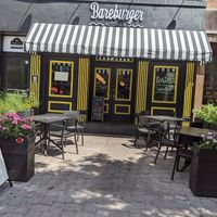 view from outside at Bareburger in Hoboken