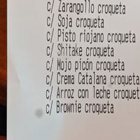 vegan flavours at Solo de Croquetas - Reina Victoria in Madrid