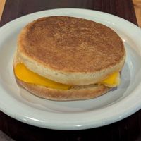 Vegan Egg & Cheese at Coffee Time in Portland