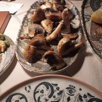 Mushrooms at Mama Sofia in Rhodes