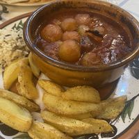 Greek salfadi  at Mama Sofia in Rhodes