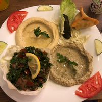 Vegetarian Plate.  at Restaurant Familija in Sarajevo